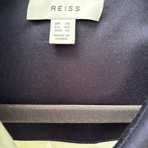 Reiss Isla Viscose Blouse Size 10 - Picture 4 of 5